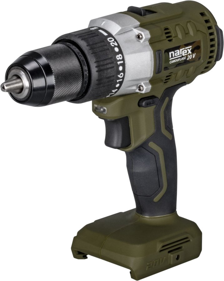 NAREX CSV 13-2 Basic (verze bez aku) aku vrtací šroubovák Camouflage 20V Obrázek