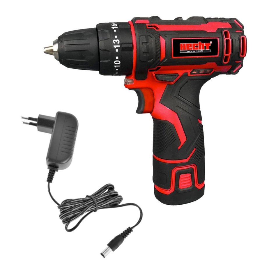 HECHT 1244 aku šroubovák - vrtačka LiIon 12V 2Ah