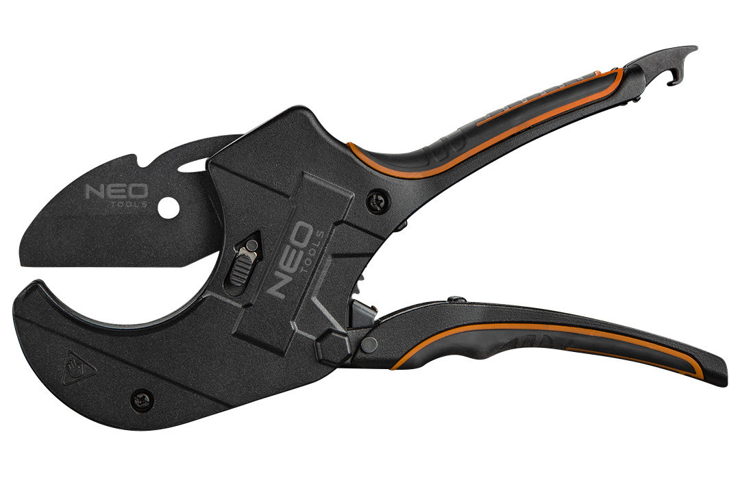 NEO TOOLS 02-075 nůžky na plastové trubky PVC,PP,PE do 63mm