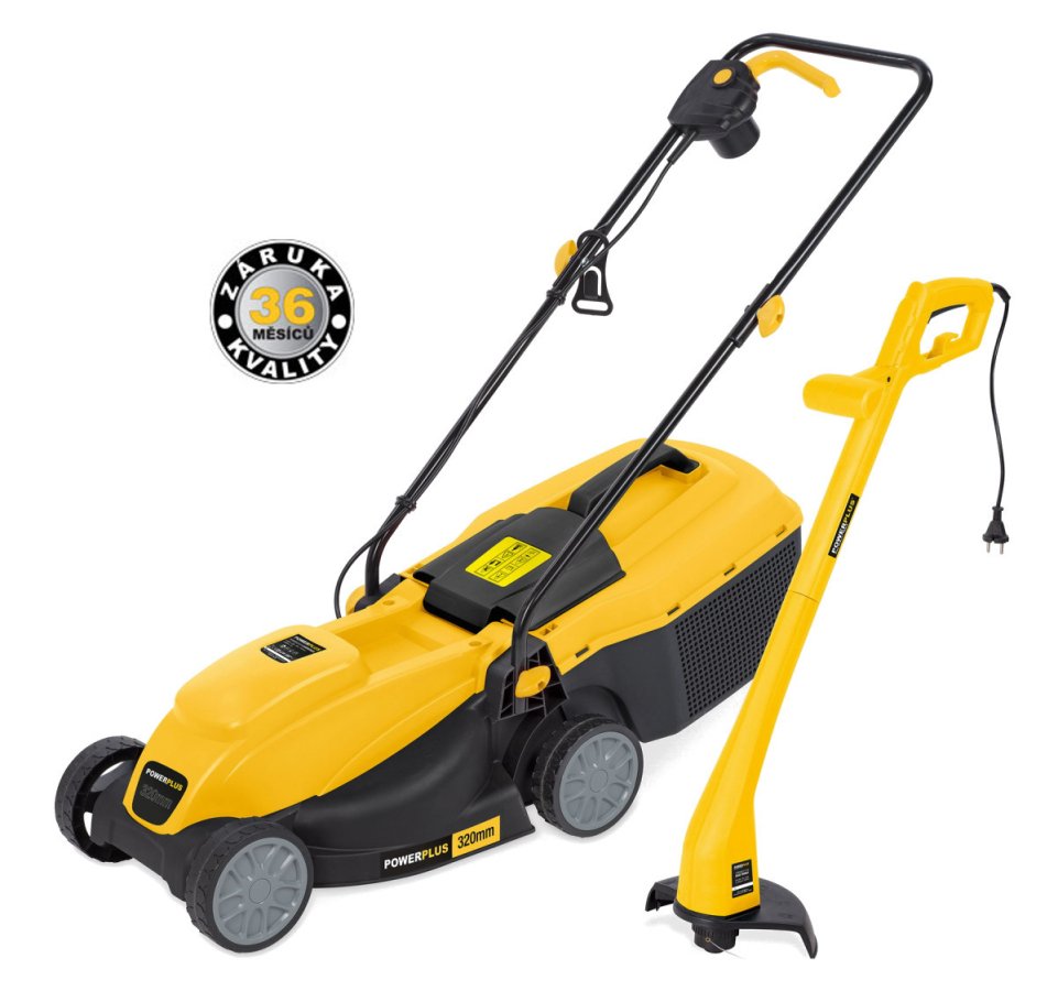 POWERPLUS POWXG6212T elektrická sekačka + strunový vyžínač