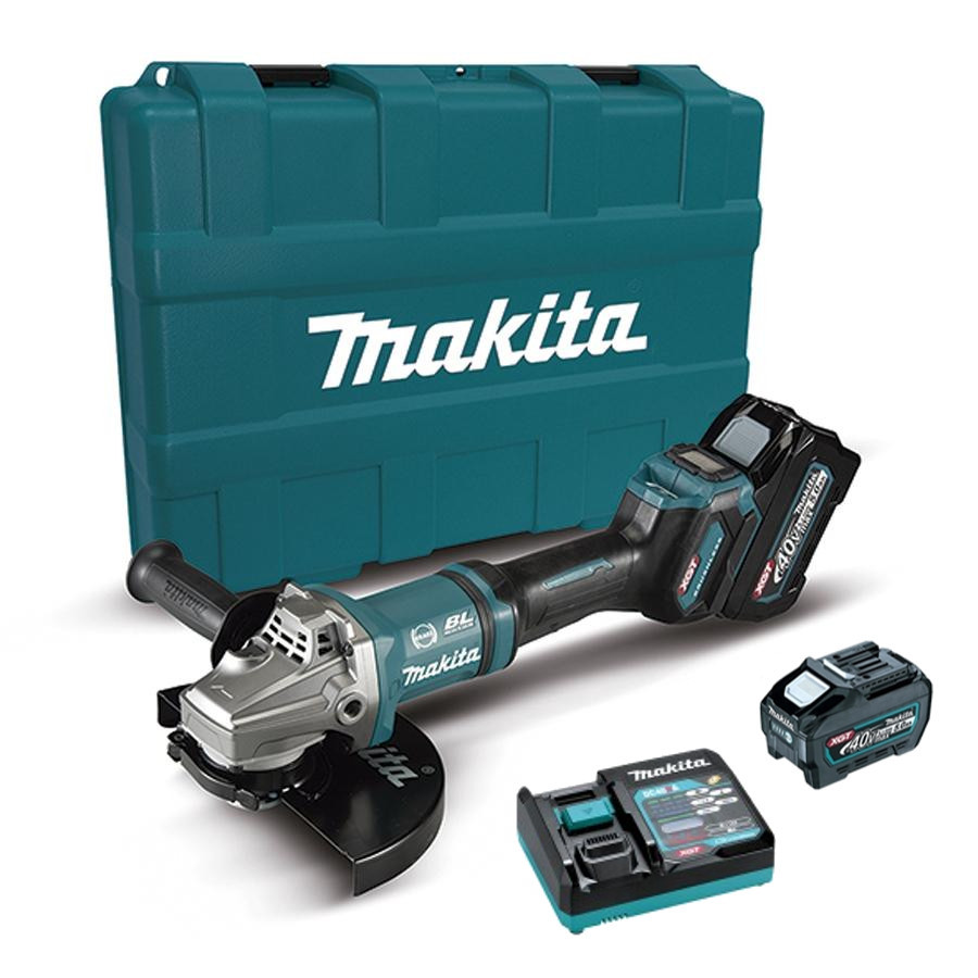 MAKITA GA038GT201 aku úhlová bruska s regulací 230mm Li-ion XGT 40V 2x5,0Ah