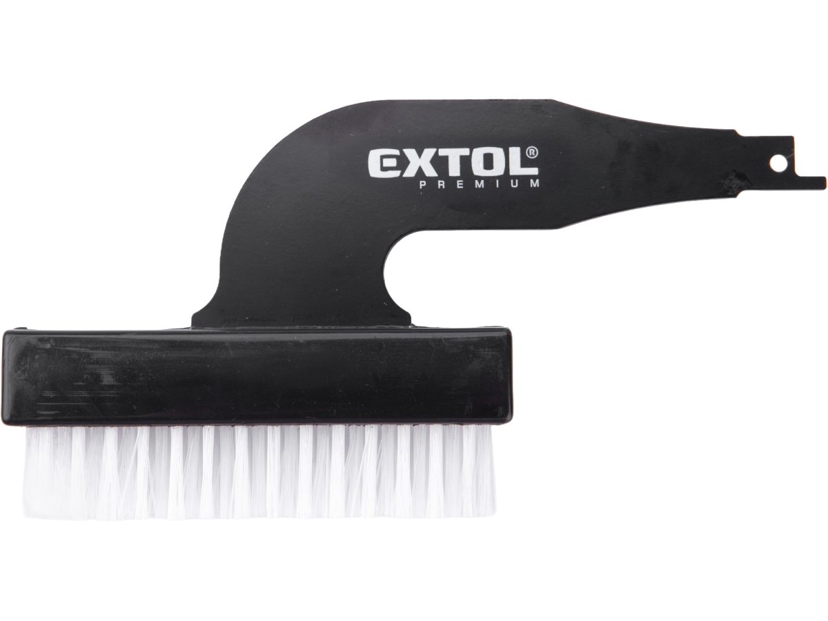EXTOL PREMIUM 8806502 kartáč nylonový 4 řadý do pilky ocasky 185x95x25mm