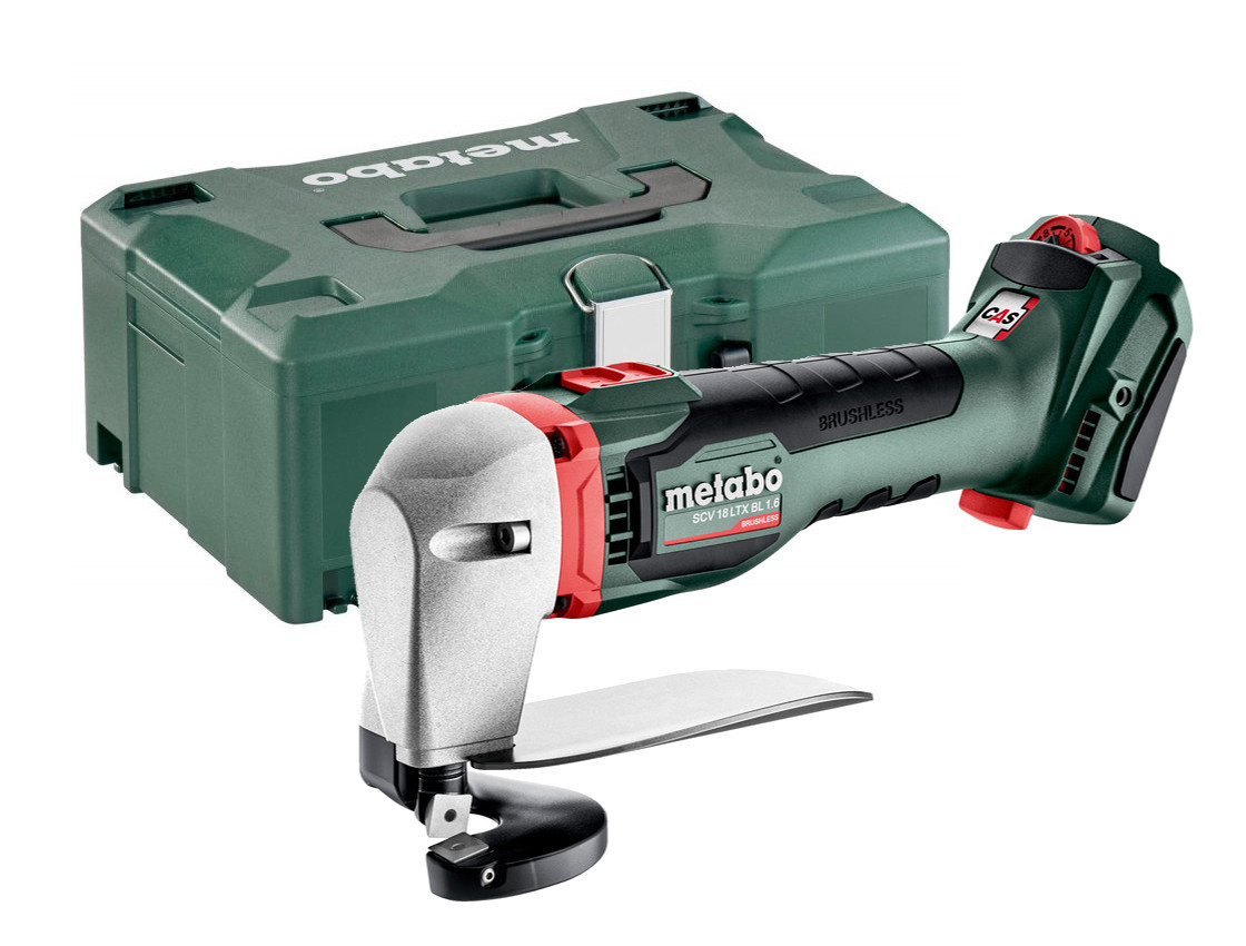 METABO SCV 18 LTX BL 1.6 aku nůžky na plech v Metalocu 601615840 bez baterie Obrázek