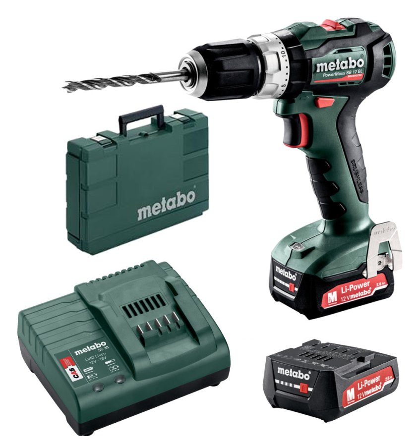 METABO PowerMaxx SB 12 BL aku příklep. vrtačka