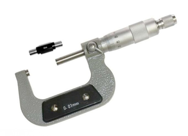 KINEX 7008 mikrometr třmenový 75-100 mm/0,01mm, ČSN 25 1420, DIN 863