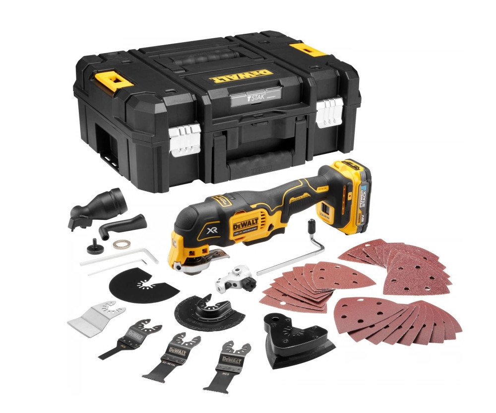 DeWALT DCS356E1T multi bruska 18V PowerStack
