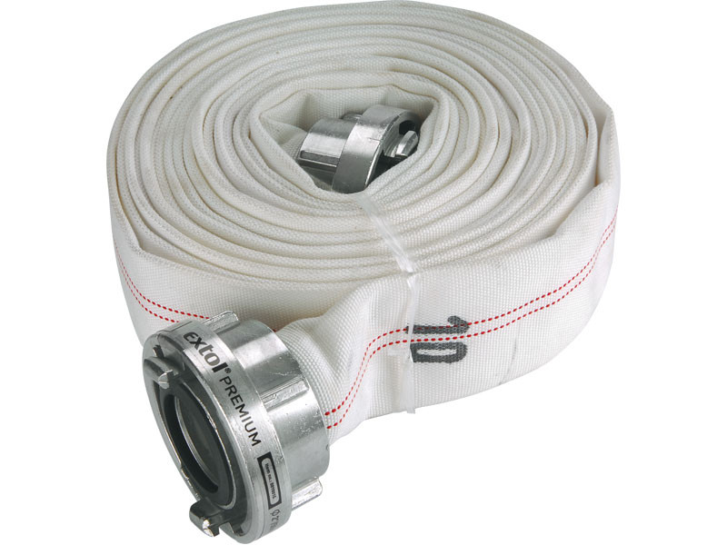 EXTOL PREMIUM hadice C52, 10m se spojkami, PVC, oplet PES, 2" 8898015