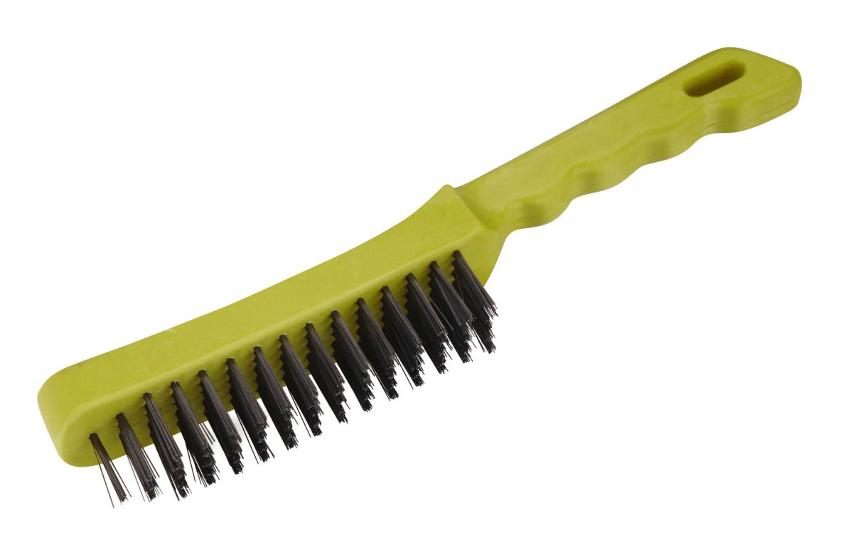EXTOL CRAFT 960015 kartáč ocelový 5 řadý, plastová rukojeť 275mm