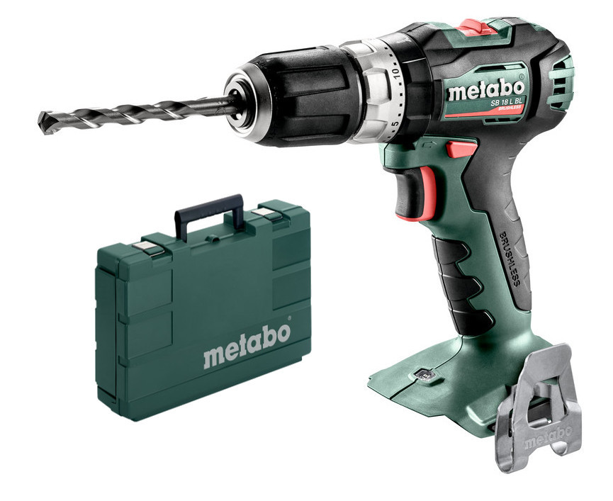 METABO SB 18 L BL bezuhlíková příklepová aku vrtačka 602331840, bez akumulátoru v metaBOXu