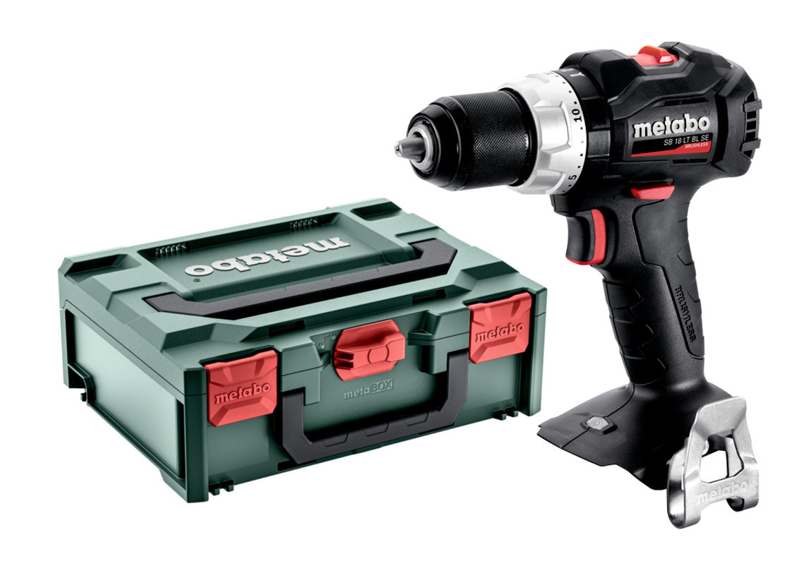 METABO SB 18 LT BL SE bezuhlíková aku příklepová vrtačka bez aku, v metaBOX 602368840 Obrázek
