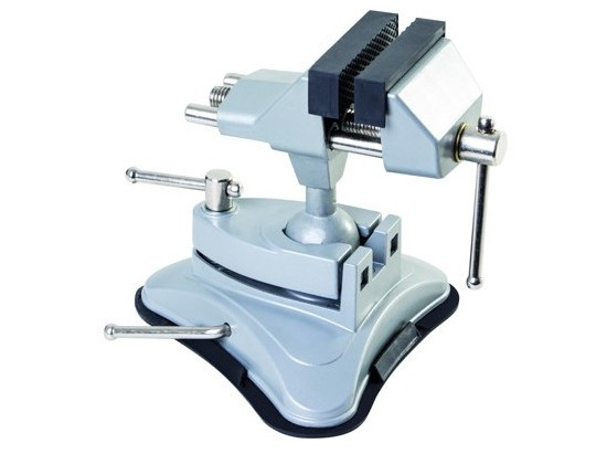 PROTECO svěrák 10.150-073-P modelářský stolní kloubový s přísavkou 70mm