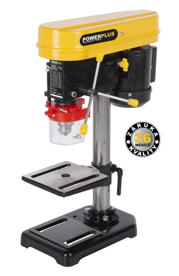POWERPLUS POWX153 stolní stojanová vrtačka s bezuhlíkovým motorem