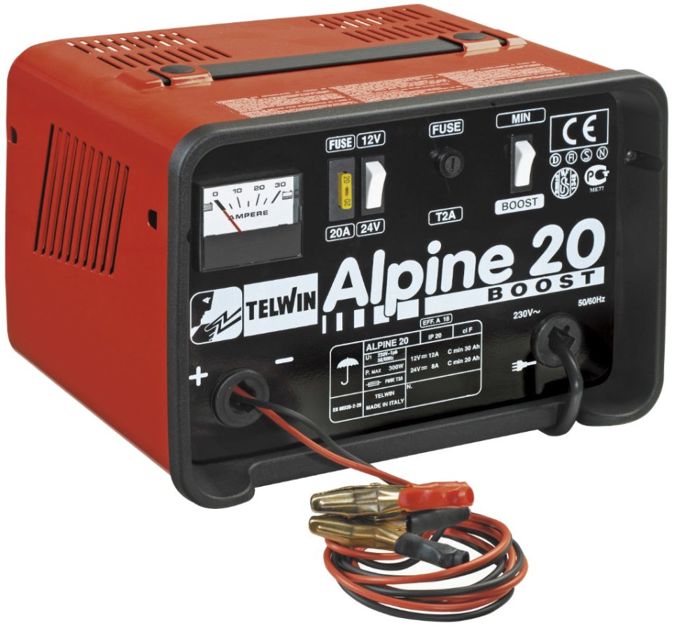 TELWIN ALPINE 20 BOOST nabíjecí zdroj na auto baterie 50807546