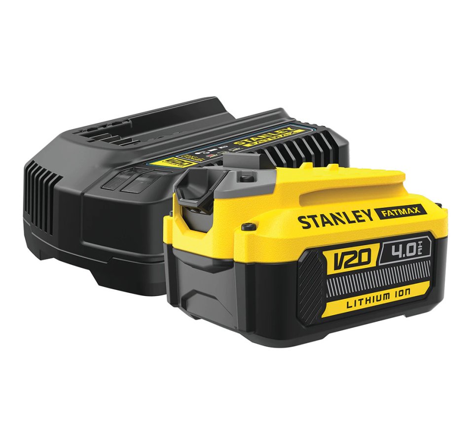 STANLEY SFMCB14M1 FatMax V20 startovací sada - 1x aku 4Ah + nabíječka
