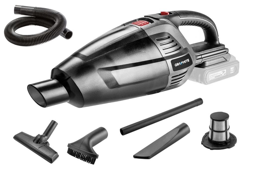 GRAPHITE ENERGY+ 58G097 aku ruční vysavač 18V LiIon bez akumulátoru Obrázek