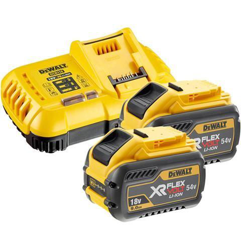 DeWALT DCB118X2 FlexVolt 54V sada nabíječka DCB118 + 2x baterie 9,0 Ah