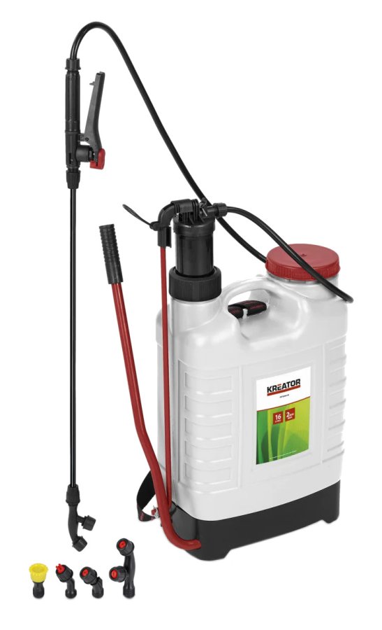 KREATOR KRTGR6816B tlakový zádový postřikovač 16l