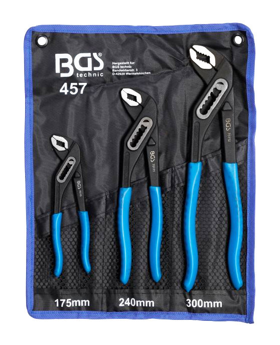 BGS 457 sada sika kleští 175, 240, 300mm