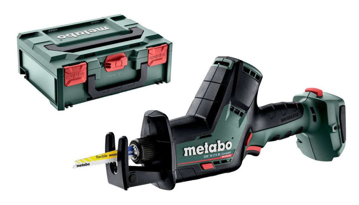 METABO SSE 18 LTX BL Compact aku pila ocaska bez aku, MetaLoc, 602366840 Obrázek