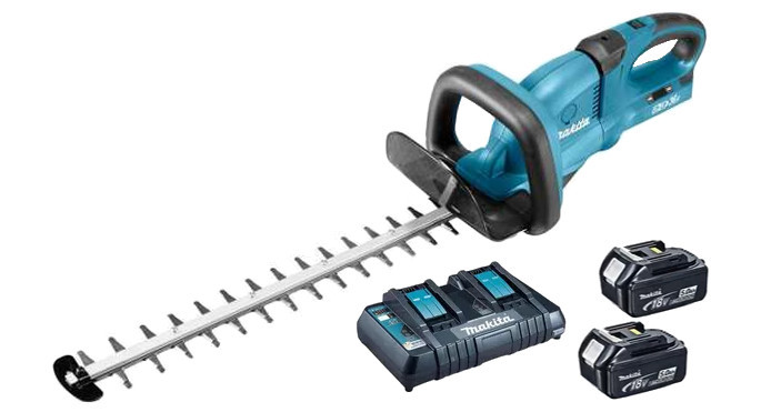 MAKITA DUH551PT2 aku plotostřih 55cm LXT LiIon 2x18V 5Ah