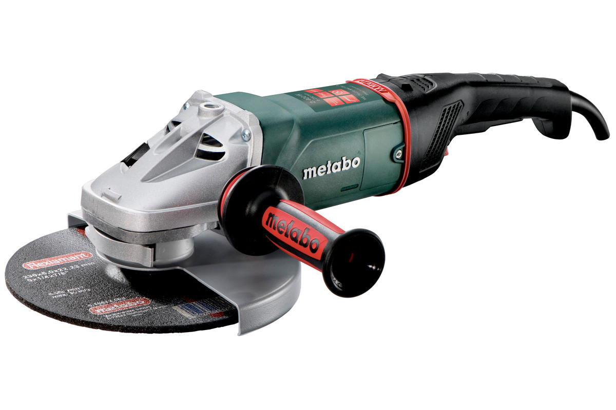 METABO WE 24-230 MVT Quick 2400W/230mm úhlová bruska SoftStart / KickBack Obrázek