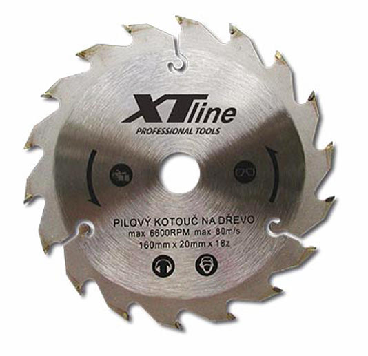 XTline TCT19024 pilový kotouč 190x30 / 20 / 16 / 25,4mm 24Z Obrázek