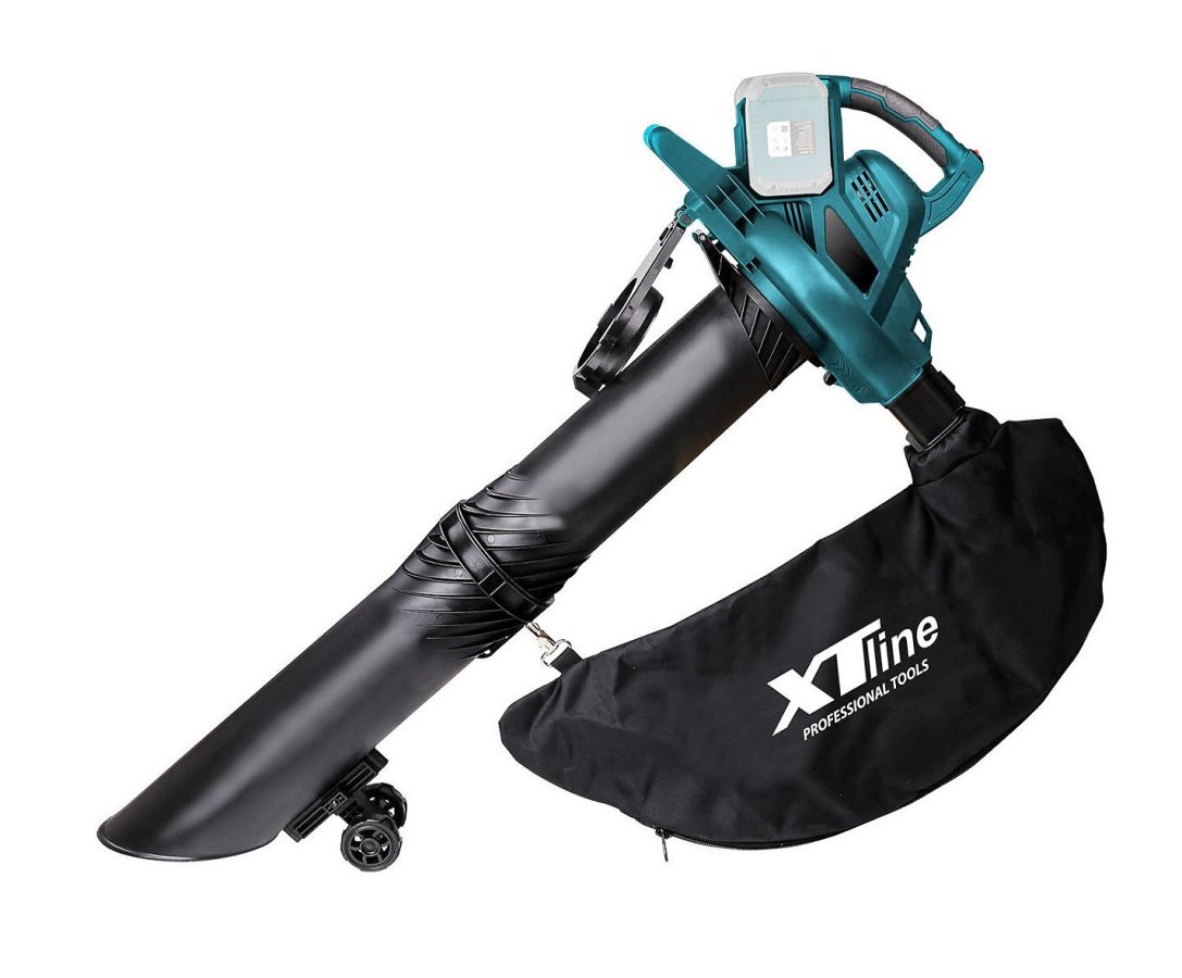 XTline XT102935 aku vysavač a fukar na listí 2x18V LiIon, bez akumulátoru, XTpower