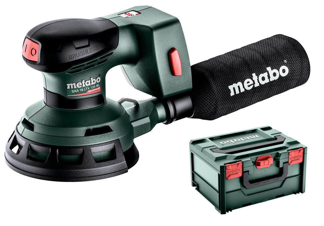 METABO SXA 18 LTX 125 BL (verze bez aku) 18V aku excentrická bruska 125mm