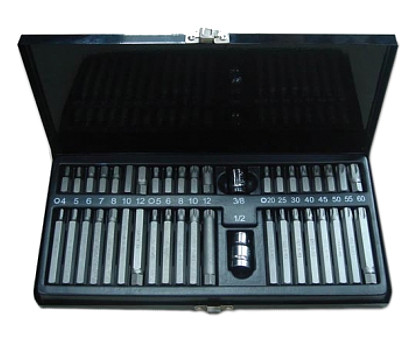 STAVTOOL P16644 sada bitů 10mm TRX, XZN, Imbus, 40ks