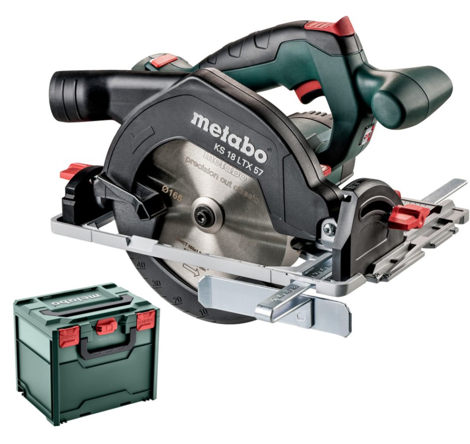 METABO KS 18 LTX 57 aku okružní pila bez baterie v kufru Metaloc 601857840 Obrázek