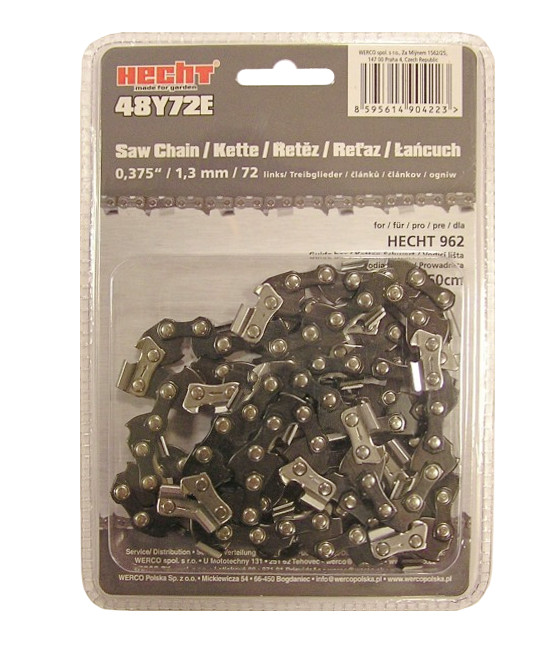 Řetěz HECHT 3/8" 1,3mm 72čl. 50cm 48Y72E