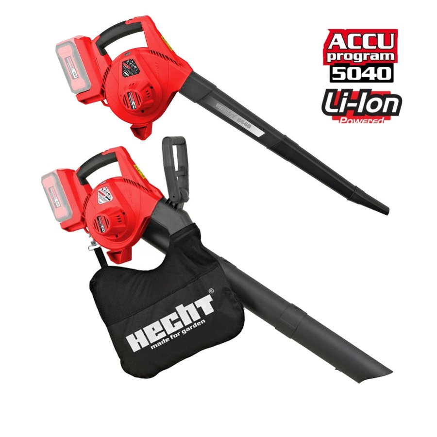 HECHT 9440 aku vysavač a fukar na listí 40V bez akumulátoru, ACCU program 5040