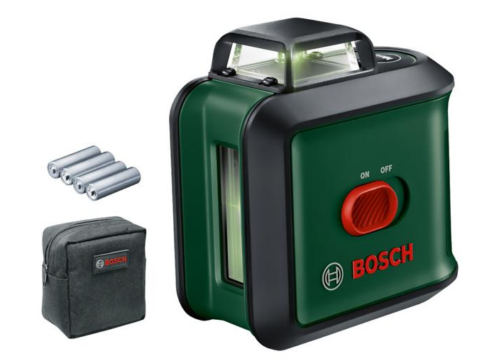 BOSCH UniversalLevel 360 zelený křížový laser