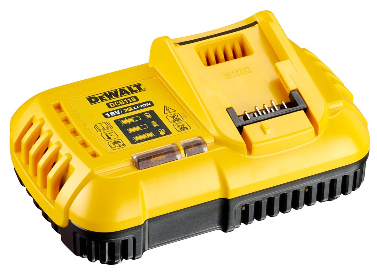 DeWALT DCB118 rychlonabíječka pro akumulátory 18V XR a 54V FlexVolt (8 A)