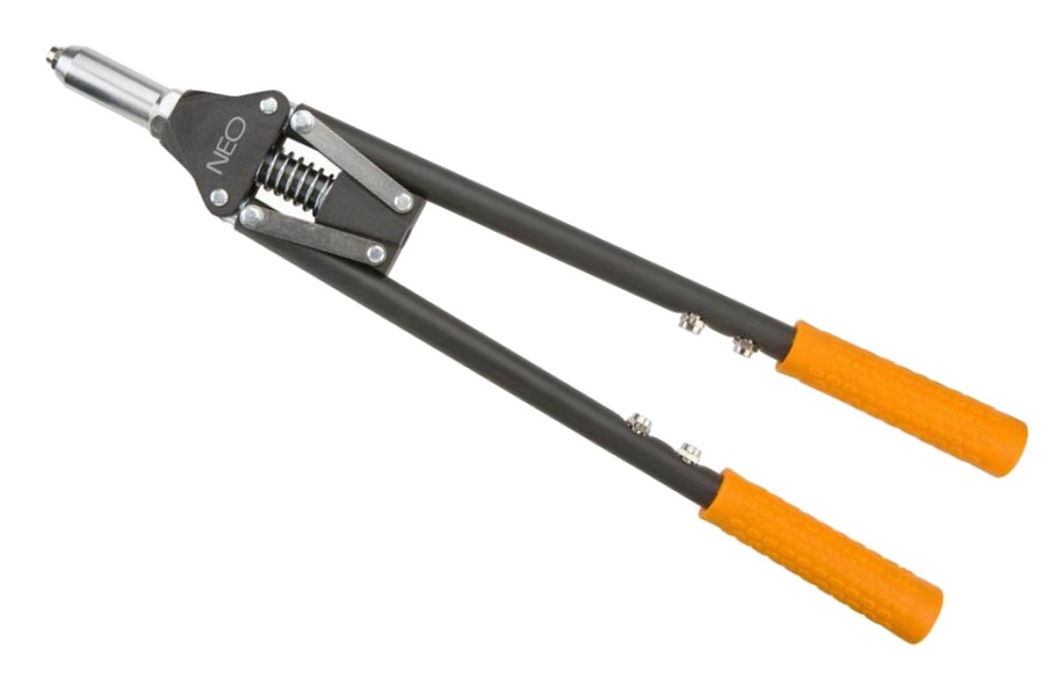 NEO TOOLS 18-106 kleště nýtovací pákové Al,Fe,Cu,Inox 3,2-6,4mm 480mm