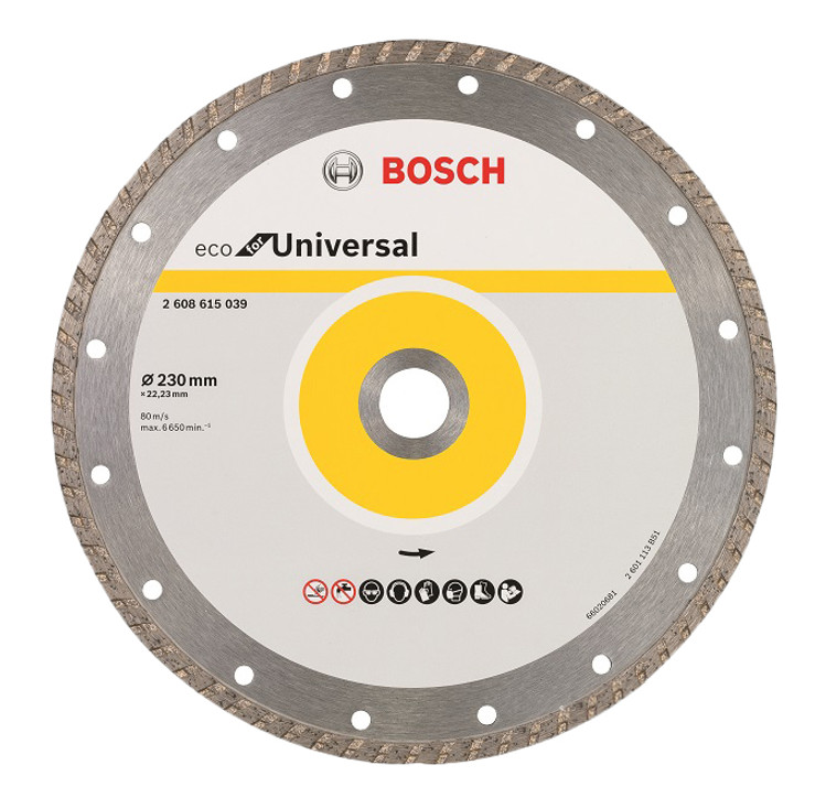 BOSCH DIA kotouč ECO for Universal Turbo 230x22.23mm (3 mm)