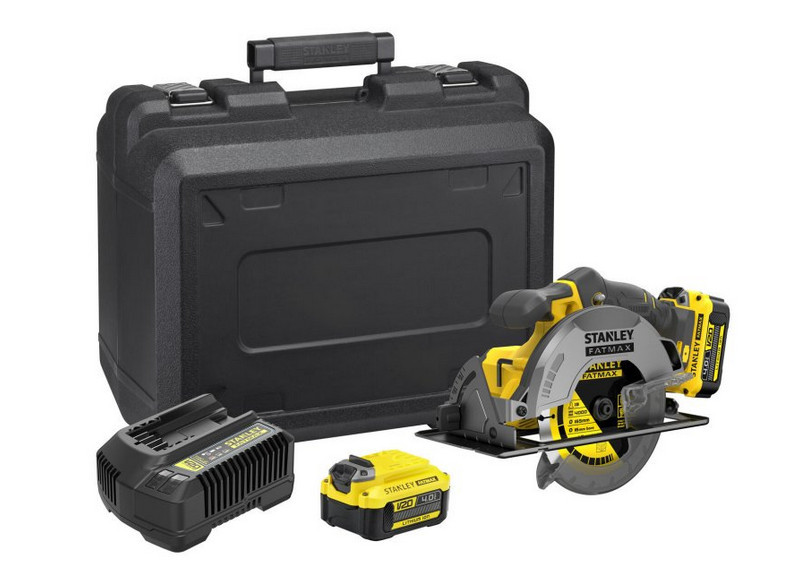 STANLEY SFMCS500M2K (2x4Ah) 165mm aku okružní pila FatMax V20