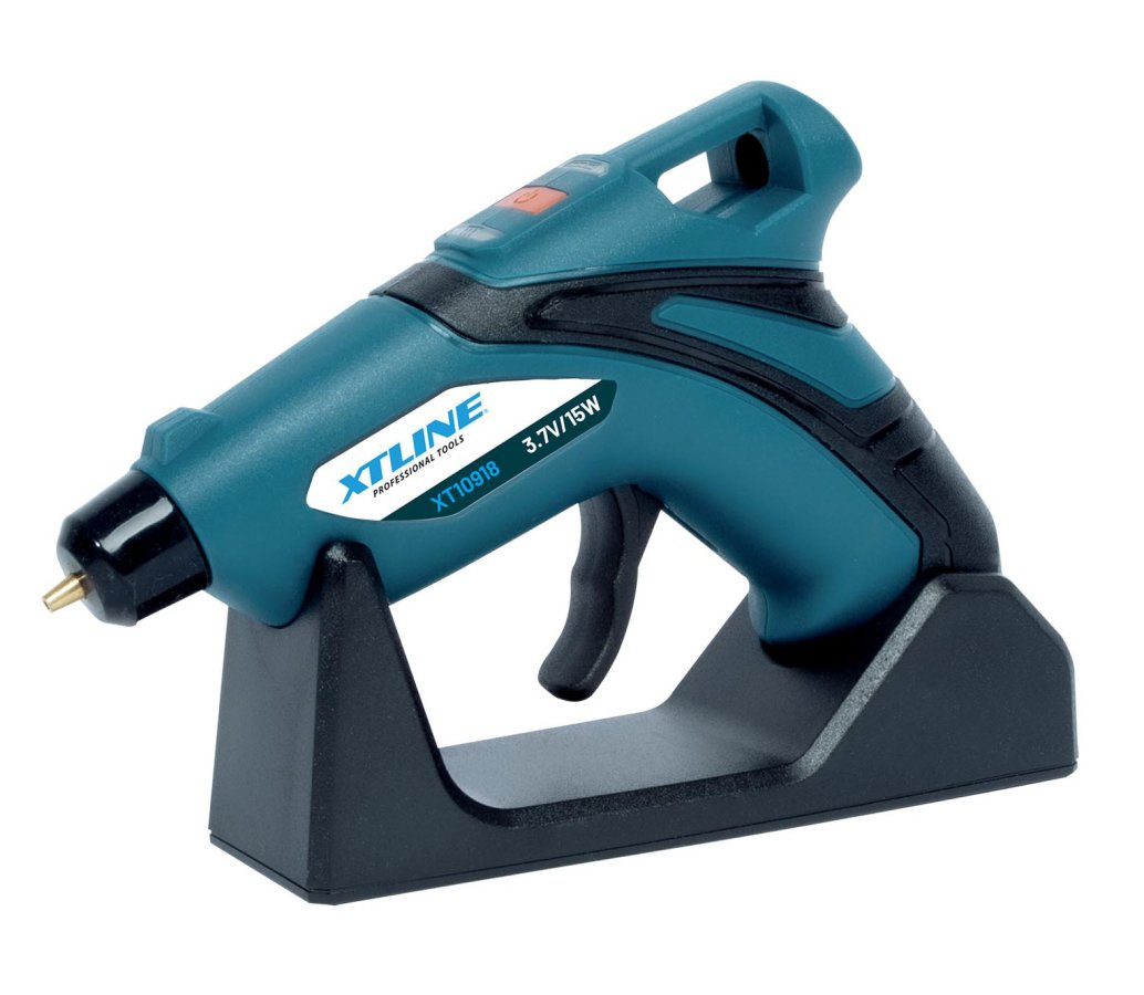 XTline XT10918 aku tavná lepící pistole 7mm 3,7V LiIon, 2Ah