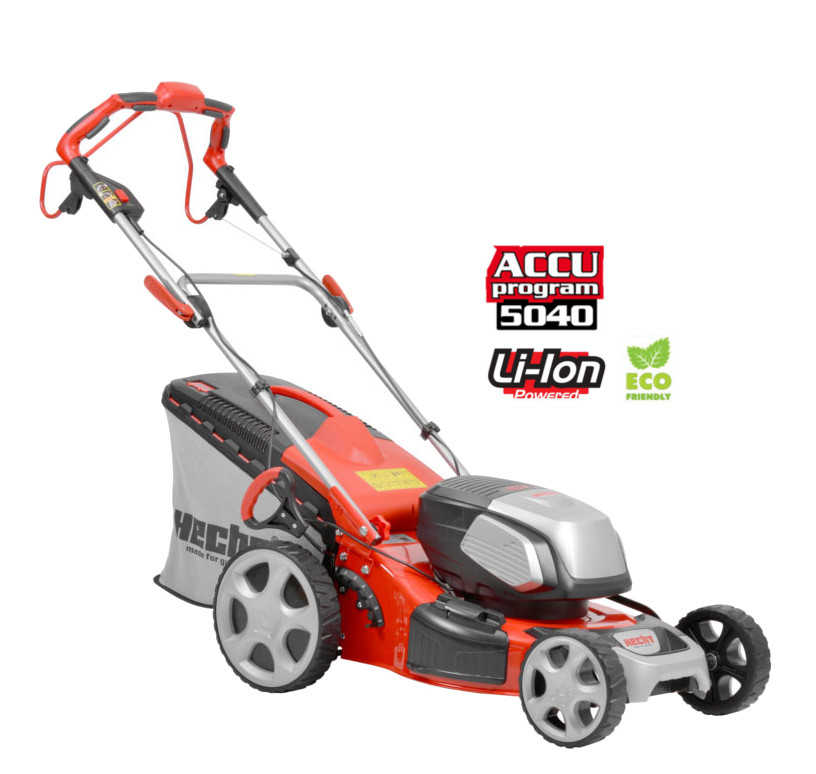 HECHT 5046 S aku sekačka s pojezdem bez akumulátoru, ACCU program 5040
