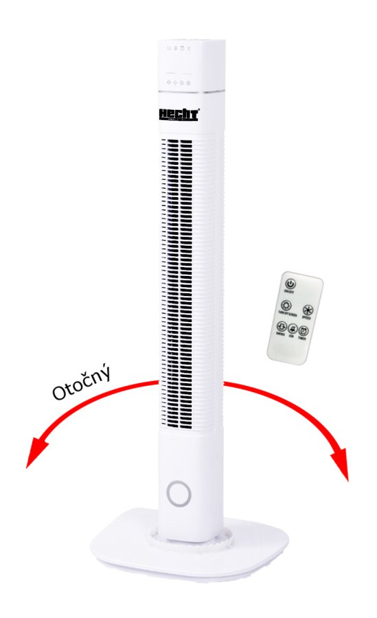 HECHT 3736 elektrický sloupový ventilátor