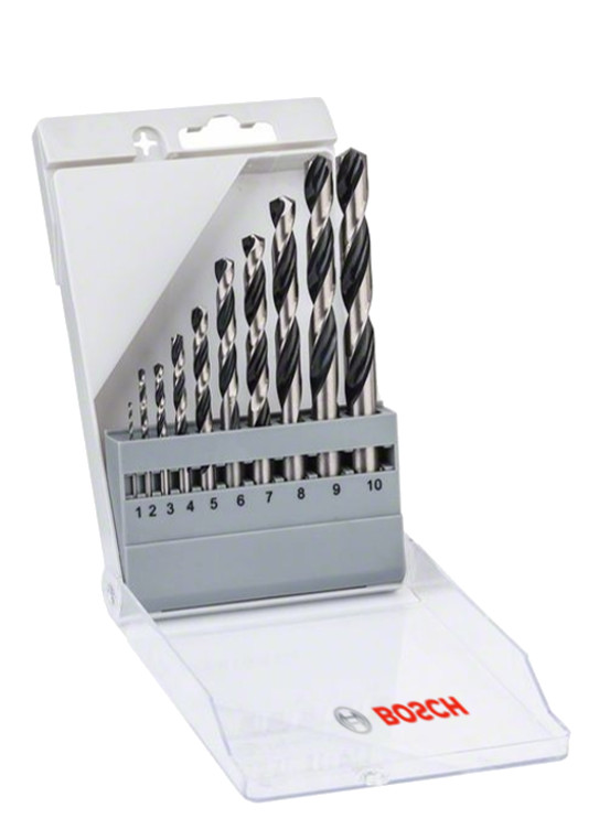 BOSCH HSS PointTeQ 1-10mm sada vrtáků do kovu Obrázek