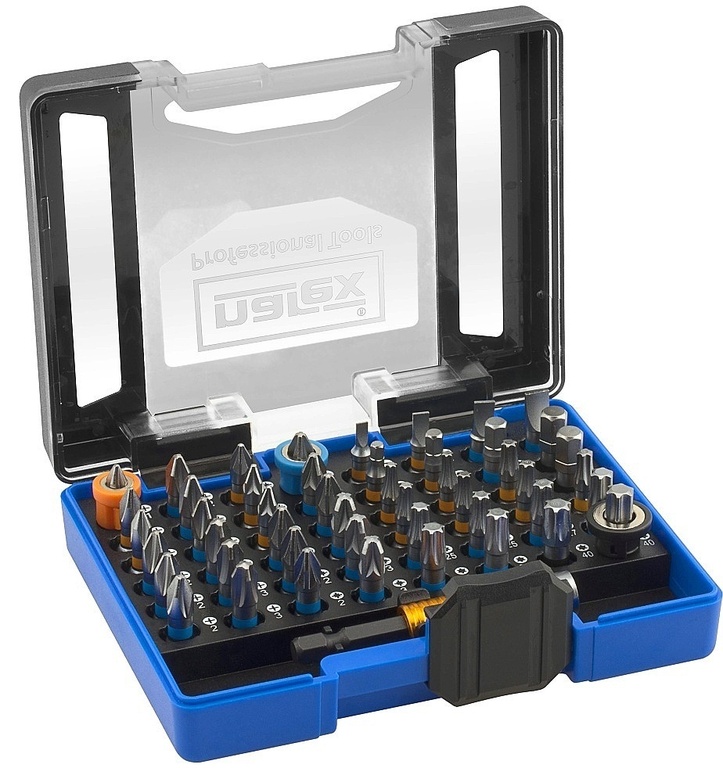 NAREX 52-Bit Box SUPER LOCK 52dílná sada bitů