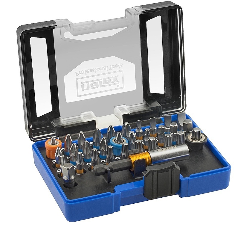 NAREX 35-Bit Box SUPER LOCK 35dílná sada bitů a magnetických držáků Obrázek