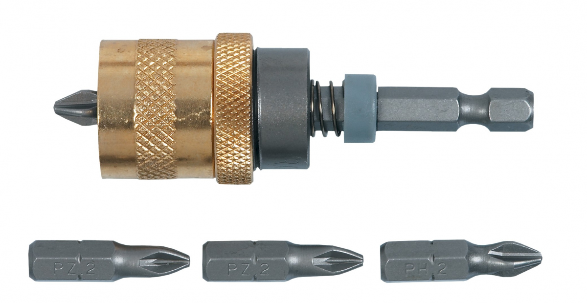 TOPEX 39D340 nástavec na bity 1/4" na sádrokarton s hloubkovým dorazem