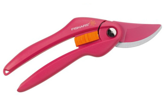 FISKARS Inspiration RUBY 1003657 zahradní nůžky na větve dvoučepelové růžové Obrázek