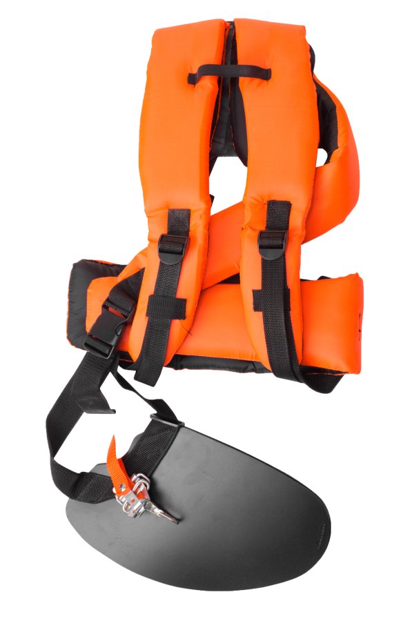 HECHT 000103 polstrovaný dvouramenný postroj PROFI pro křovinořezy