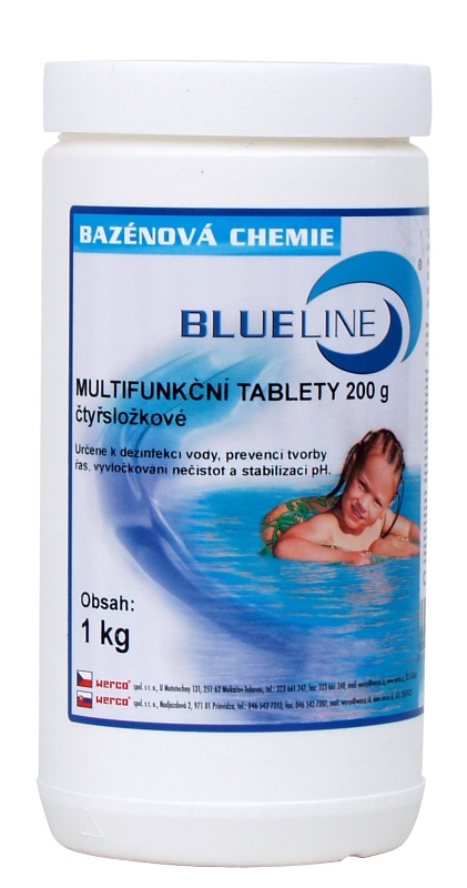 HECHT 507601 tablety multifunkční čtyřsložkové 1kg/200g