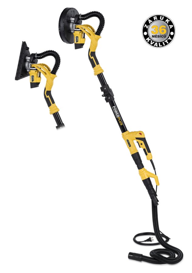 POWERPLUS POWX0477 COMBI teleskopická bruska na sádrokarton - žirafa