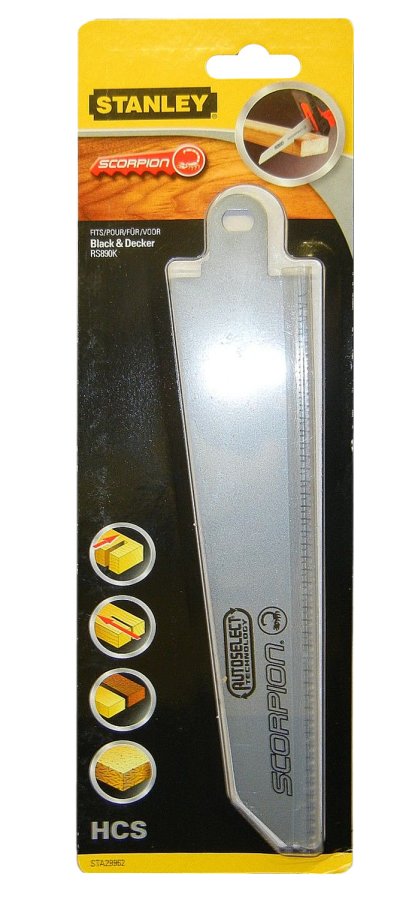 STANLEY STA29962 239mm pilový list HCS pro RS890