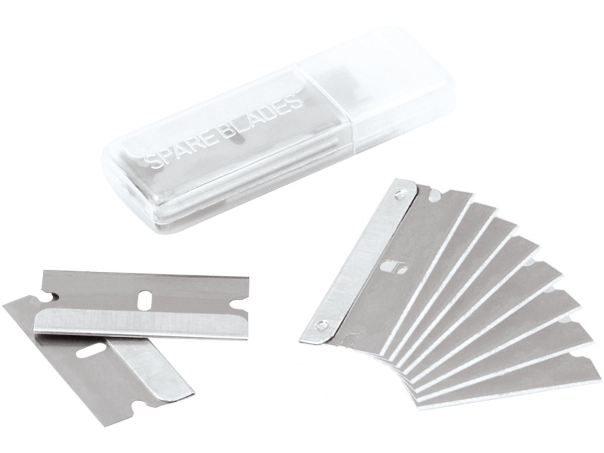 EXTOL CRAFT 9141 náhradní břity do škrabky, 10ks, pro škrabku 8855062 Obrázek